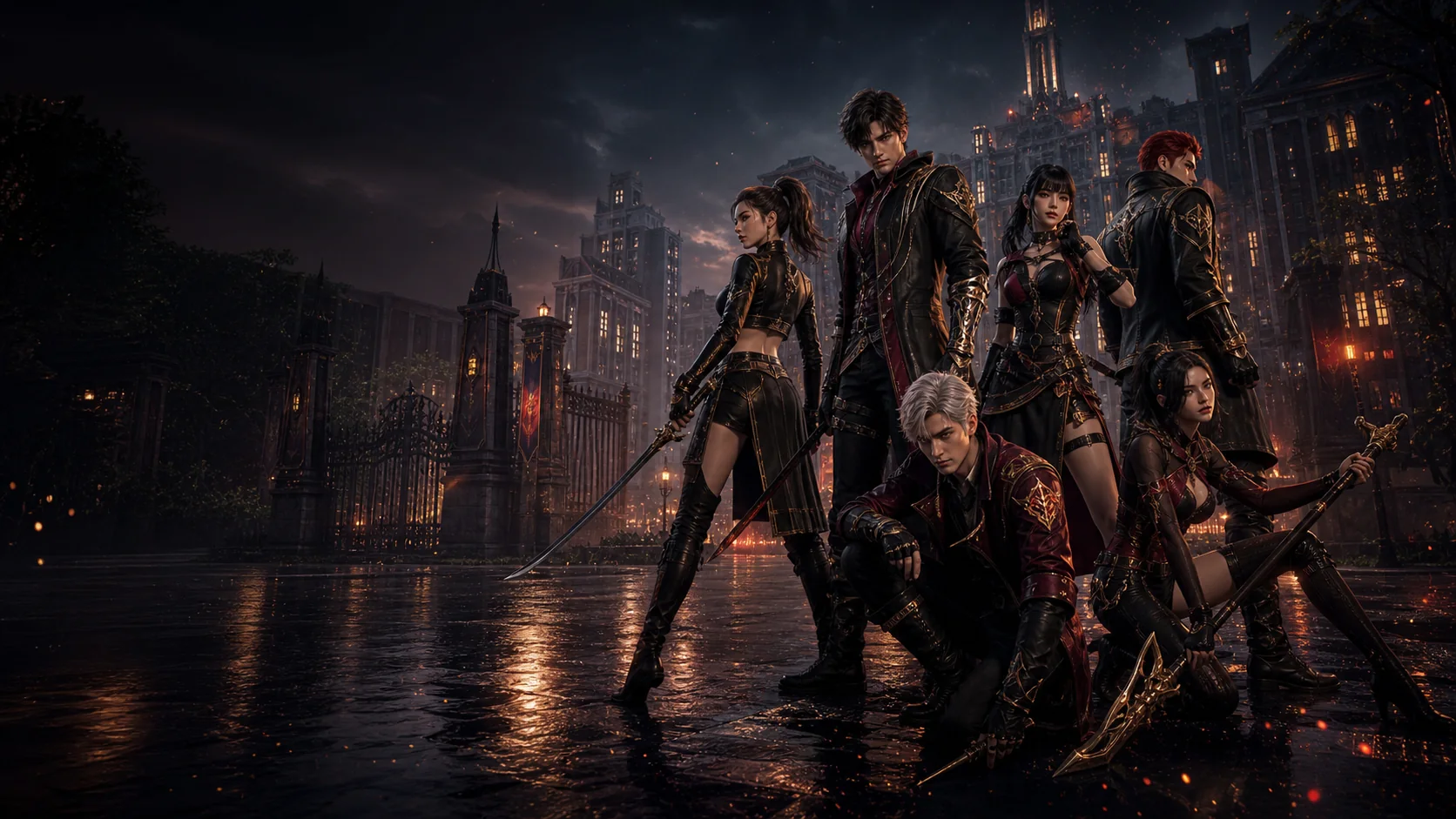 New Era academy and character key art